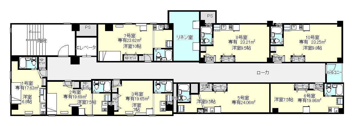 パークサイド徳山2F3F
